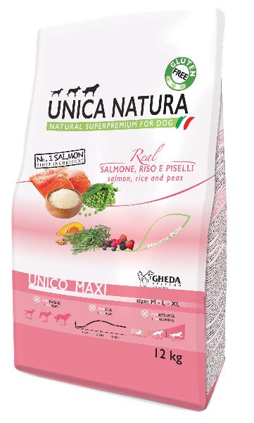 Unica Natura Unico Maxi (Лосось, рис и горох)