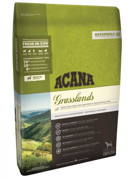 Корм ACANA GRASSLANDS Dog (Ягненок)