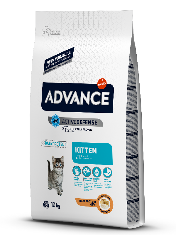 Advance Cat Kitten (Курица и рис)