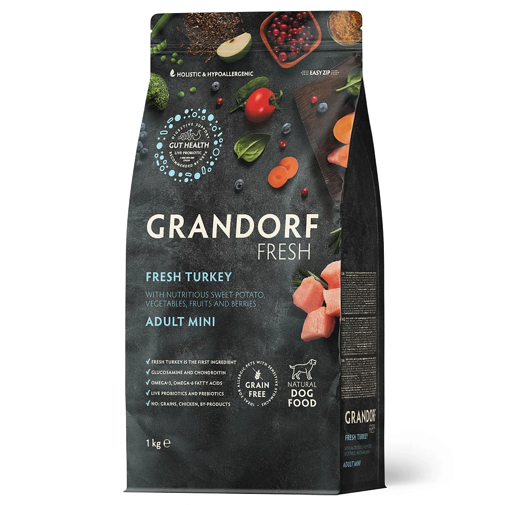 Grandorf Fresh Adult Mini (Индейка и батат)