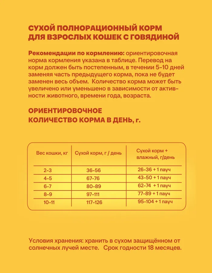 Хаппи Лаппи для кошек (Говядина)