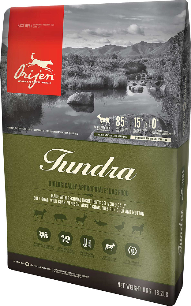 ORIJEN TUNDRA DOG (Коза, кабан)