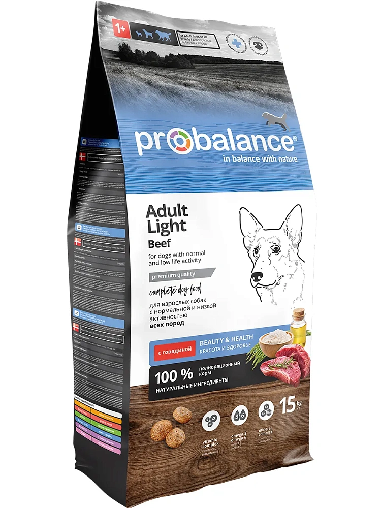 ProBalance Dog Immuno Adult Light (Говядина)