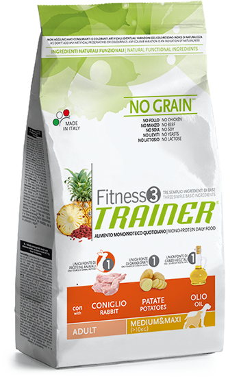 Trainer Fitness Adult Medium & Maxi (Кролик, картофель)