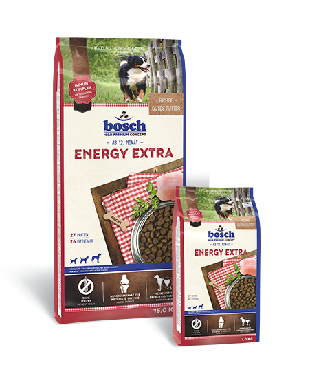 Корм Bosch Energy Extra для собак