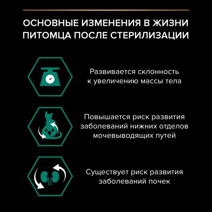 Pro Plan STERILISED (Индейка в желе) для кошек