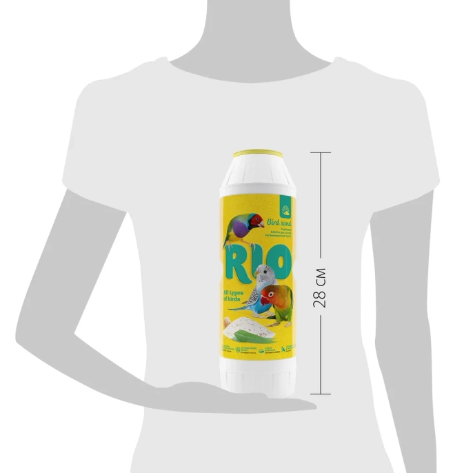 RIO гигиенический песок для птиц, 2 кг для птиц