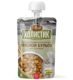Деревенские лакомства Холистик Мясной бульон из курицы для кошек