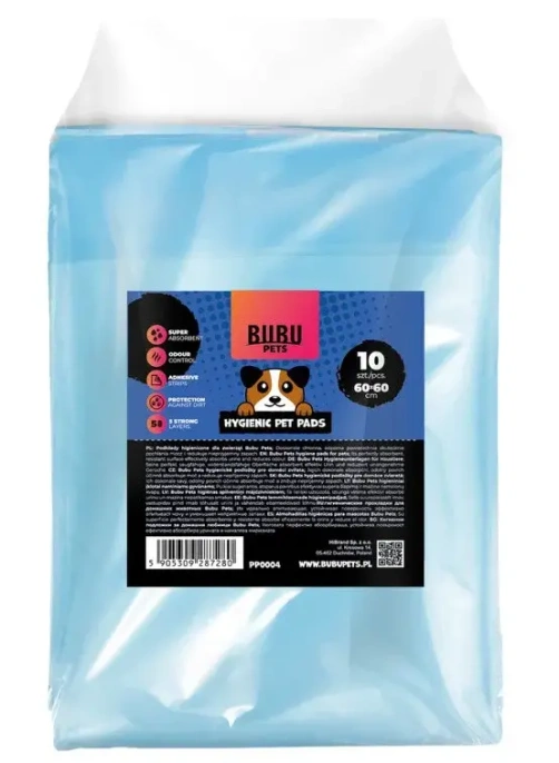 Bubu Pets Подстилки гигиенические синие для собак