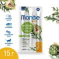 Monge Gift Hairball Мягкие палочки с лососем и артишоком для кошек
