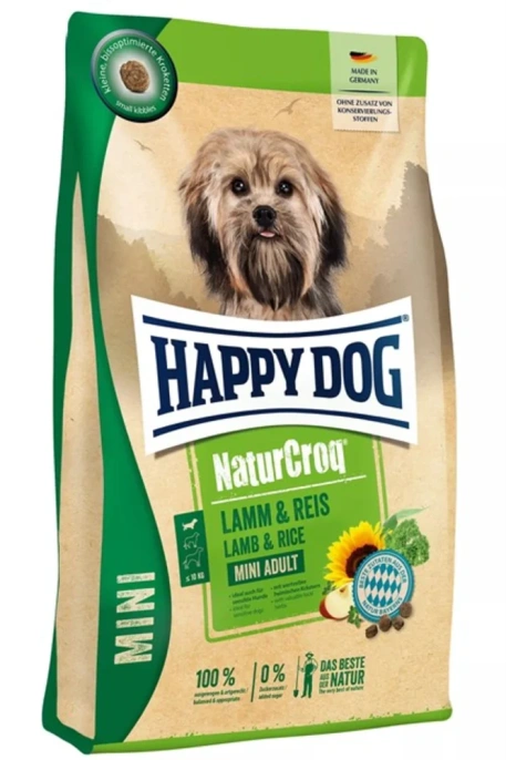Happy Dog NaturCroq Adult Mini (Ягненок и рис), 800 г