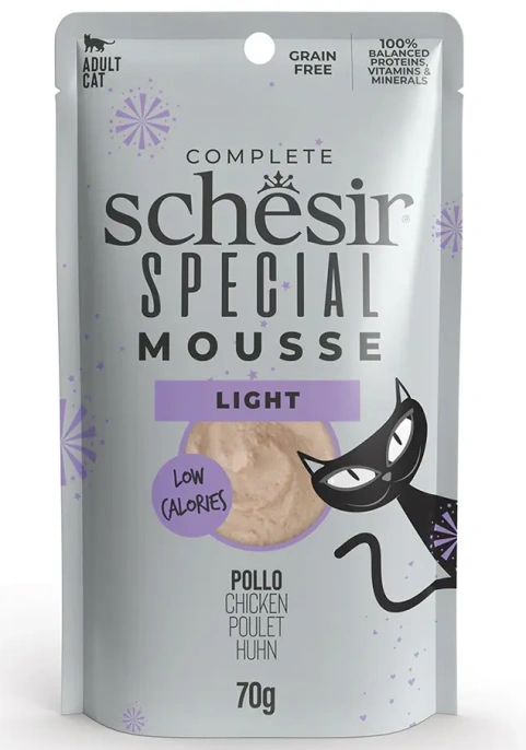 Schesir Special Light Мусс (Курица) для кошек