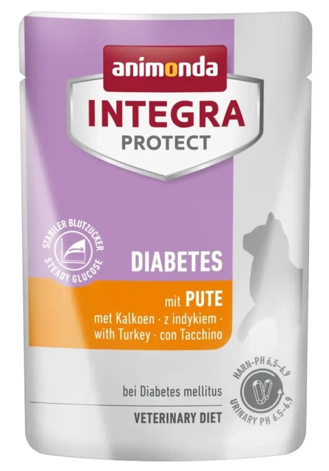 Влажный корм Animonda Integra Protect Diabetes Cat Пауч (Индейка) для кошек