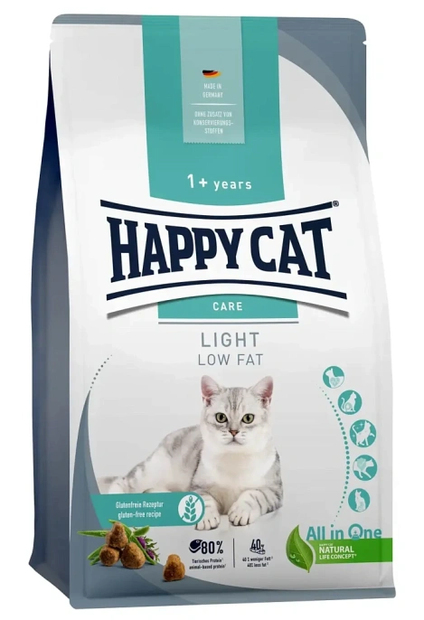 Happy Cat Sensitive Light, 4 кг