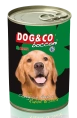Adragna Dog&Co Кусочки кролика и утки в соусе для собак