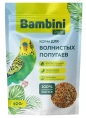 Bambini Pets Корм для волнистых попугаев, 400 г