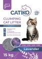 CATIKO Наполнитель COMFORT (Лаванда) для кошек