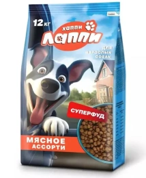 Хаппи Лаппи для собак (Мясное ассорти)