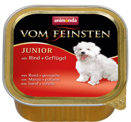 Vom Feinsten Junior (Говядина, дом. птица) для собак