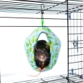 Bambini Pets Гамак подвесной Мяч регби для грызунов и хорьков для грызунов