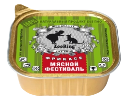 ZooRing Паштет Мясной фестиваль для кошек