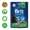 Brit Premium Cat Pouches for Sterilised (Курица) для кошек