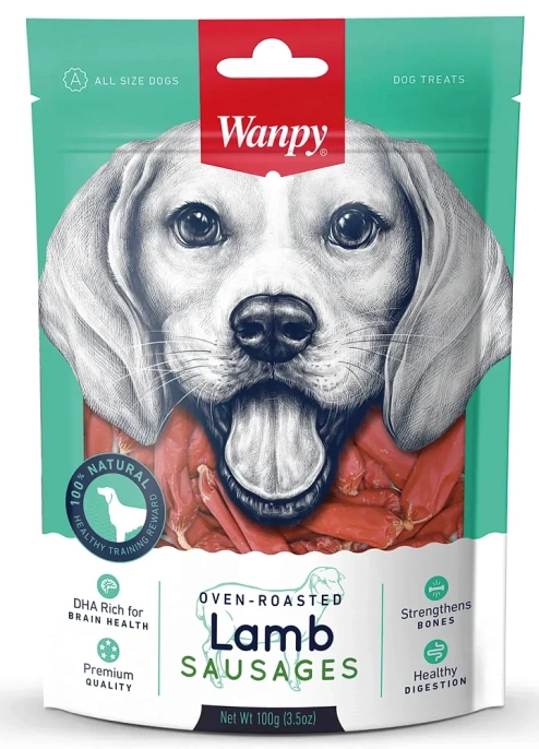 Wanpy Dog Cосиски из мяса ягненка для собак