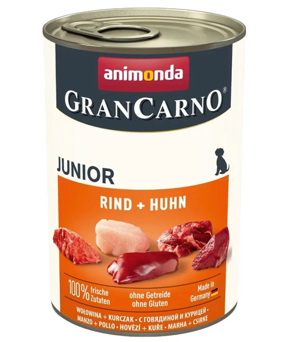 Gran Carno Junior (Говядина, курица) для собак