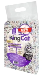 KingCat Наполнитель Жемчужный Тофу (Лаванда) для кошек
