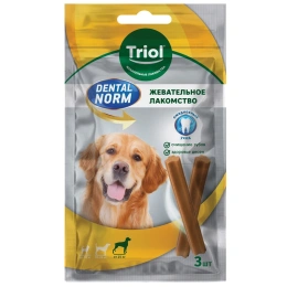 Triol DENTAL NORM Палочки жевательные для собак крупных пород