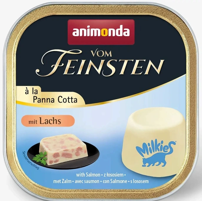 Vom Feinsten à la Panna Cotta (Лосось) для кошек
