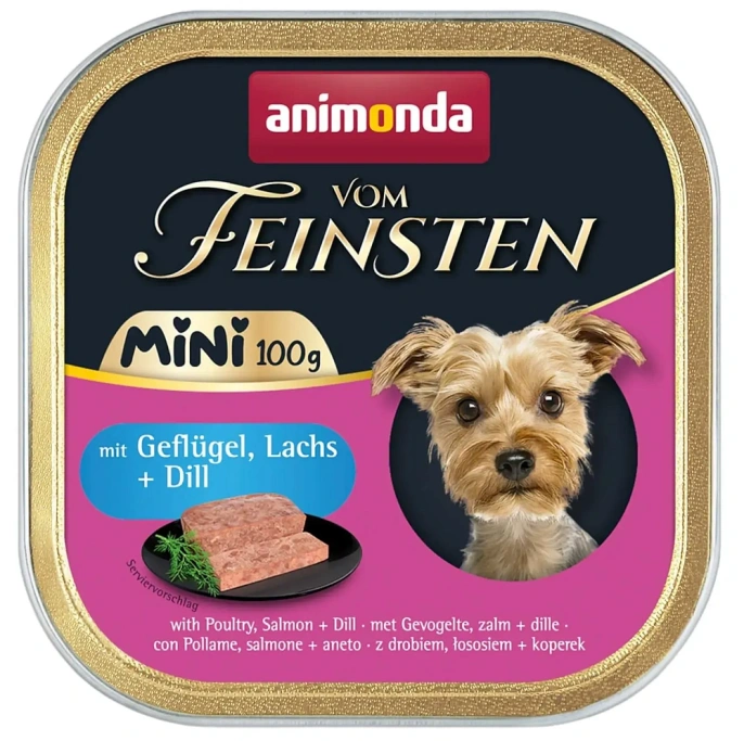 Vom Feinsten Mini Adult (Птица, лосось и укроп) для собак