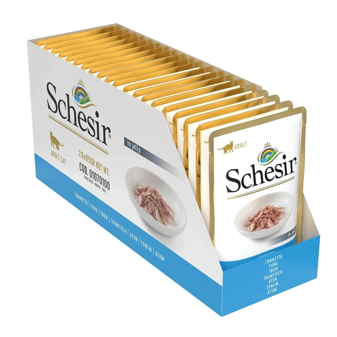 Schesir Tuna (Тунец в желе) для кошек
