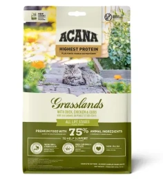 Корм ACANA Highest Protein Grasslands Cat (Утка, курица, яйца) для кошек