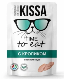 Kissa Пауч для кошек (Кролик в соусе)