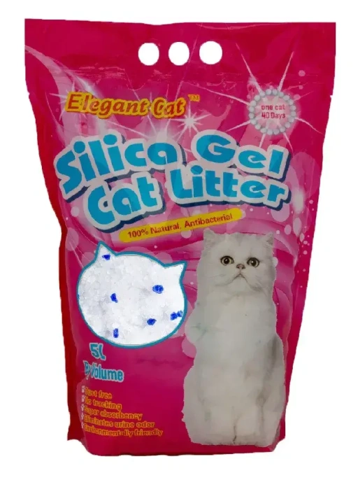 Наполнитель Elegant Cat (морской бриз) для кошек