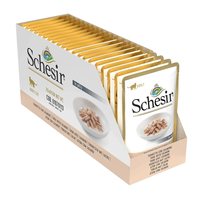 Schesir Tuna Salmon (Тунец, лосось) для кошек