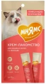 Мнямс Крем-лакомство с тунцом Кацуо и креветками для кошек