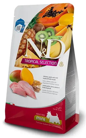 Farmina N&D LG Tropical Selection Adult Mini (Курица), 1,5 кг