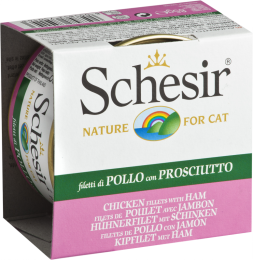 Schesir Chicken Ham (Цыпленок, ветчина) для кошек