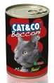 Adragna Cat&Co Кусочки говядины в соусе для кошек