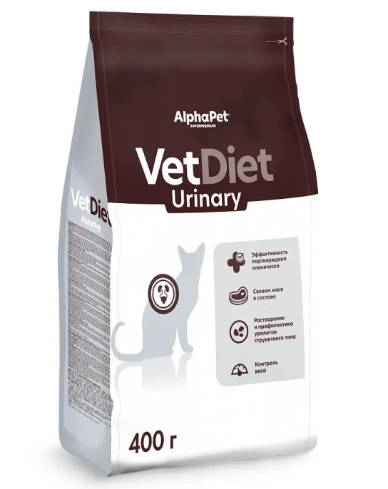 AlphaPet Vet Diet Cat Urinary, 400 г