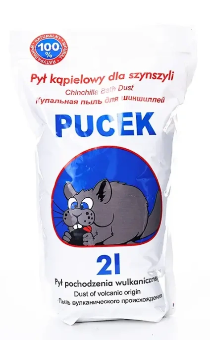 Pucek Пыль для шиншилл для грызунов