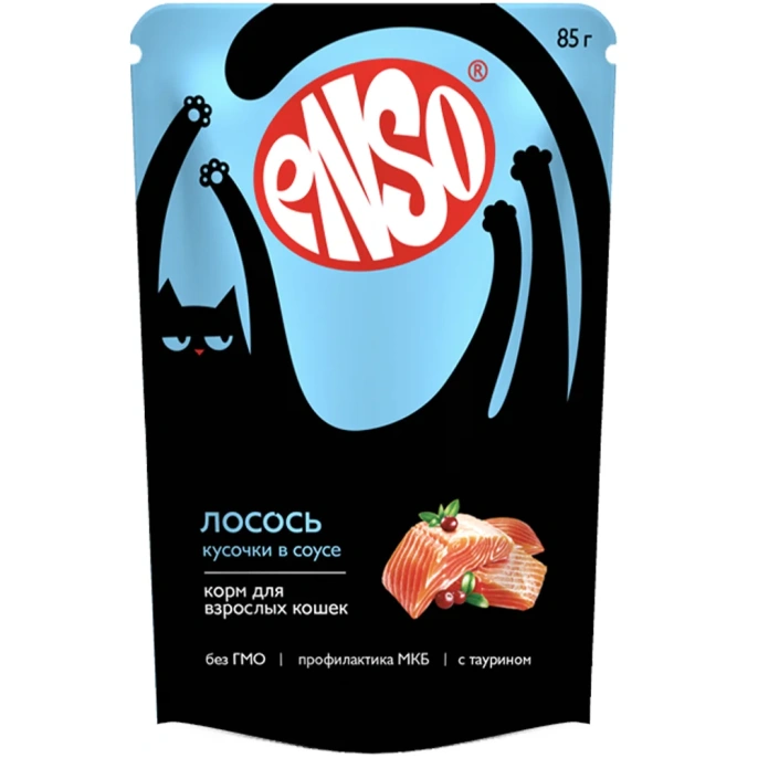 ENSO Пауч для кошек (Лосось в соусе)
