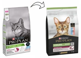 Корм Purina Pro Plan Sterilised OptiSavour (Треска и форель)