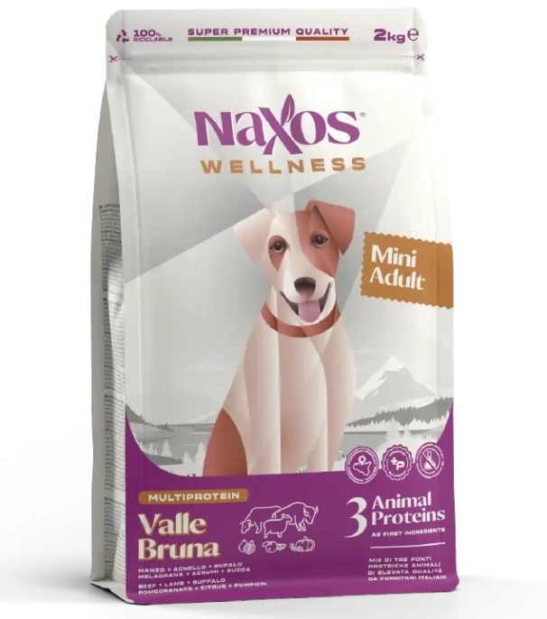 Naxos Wellness Adult Mini (Говядина, буйвол, ягненок), 500 г