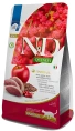 Корм Farmina N&D GF Quinoa Hairball Cat (Утка и яблоко) для кошек, 1,5 кг