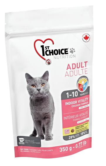 Корм 1st CHOICE cat Vitality Adult (Курица) для кошек