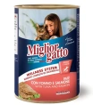 Miglior Gatto Паштет с лососем и тунцом (консервы) для кошек