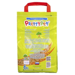 PrettyPet Наполнитель древесный из осиновых гранул